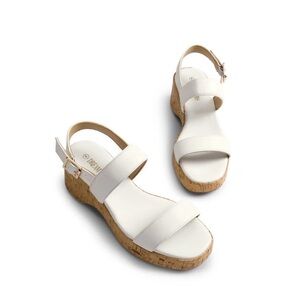 Dream Pairs Women Comfy Wedge Sandals Open Toe Buckle Ankle Strap-New